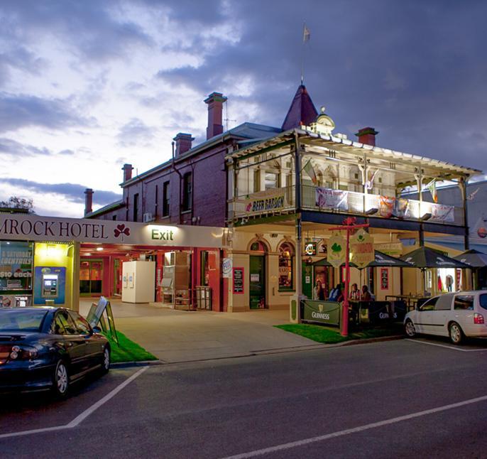 The Shamrock Hotel Echuca Exterior foto